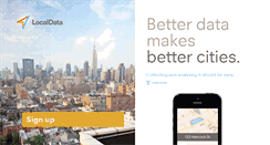 Desktop Screenshot of localdata.com