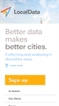 Mobile Screenshot of localdata.com